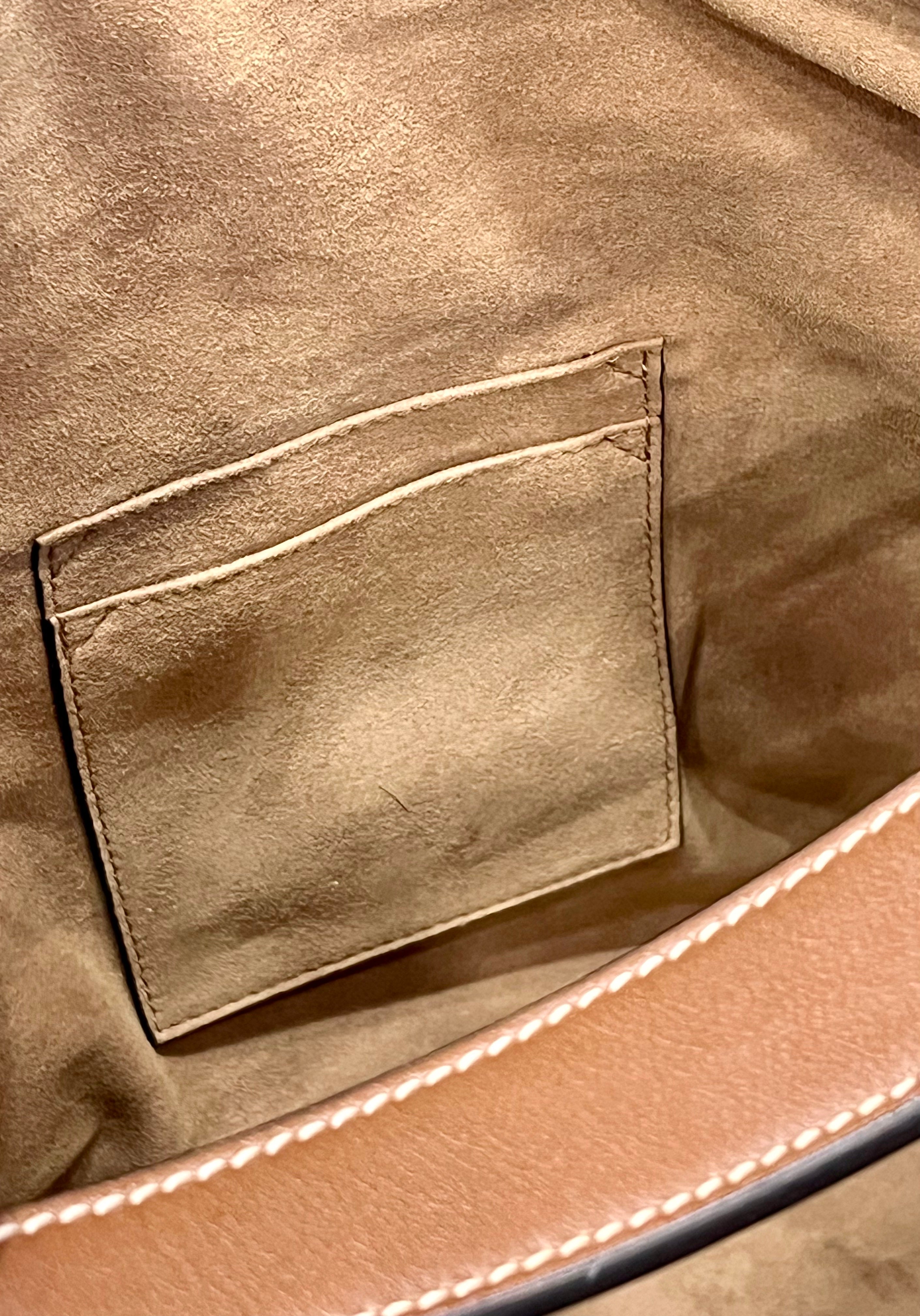 GUCCI GG SUPREME MONOGRAM LINEA HOBO BAG