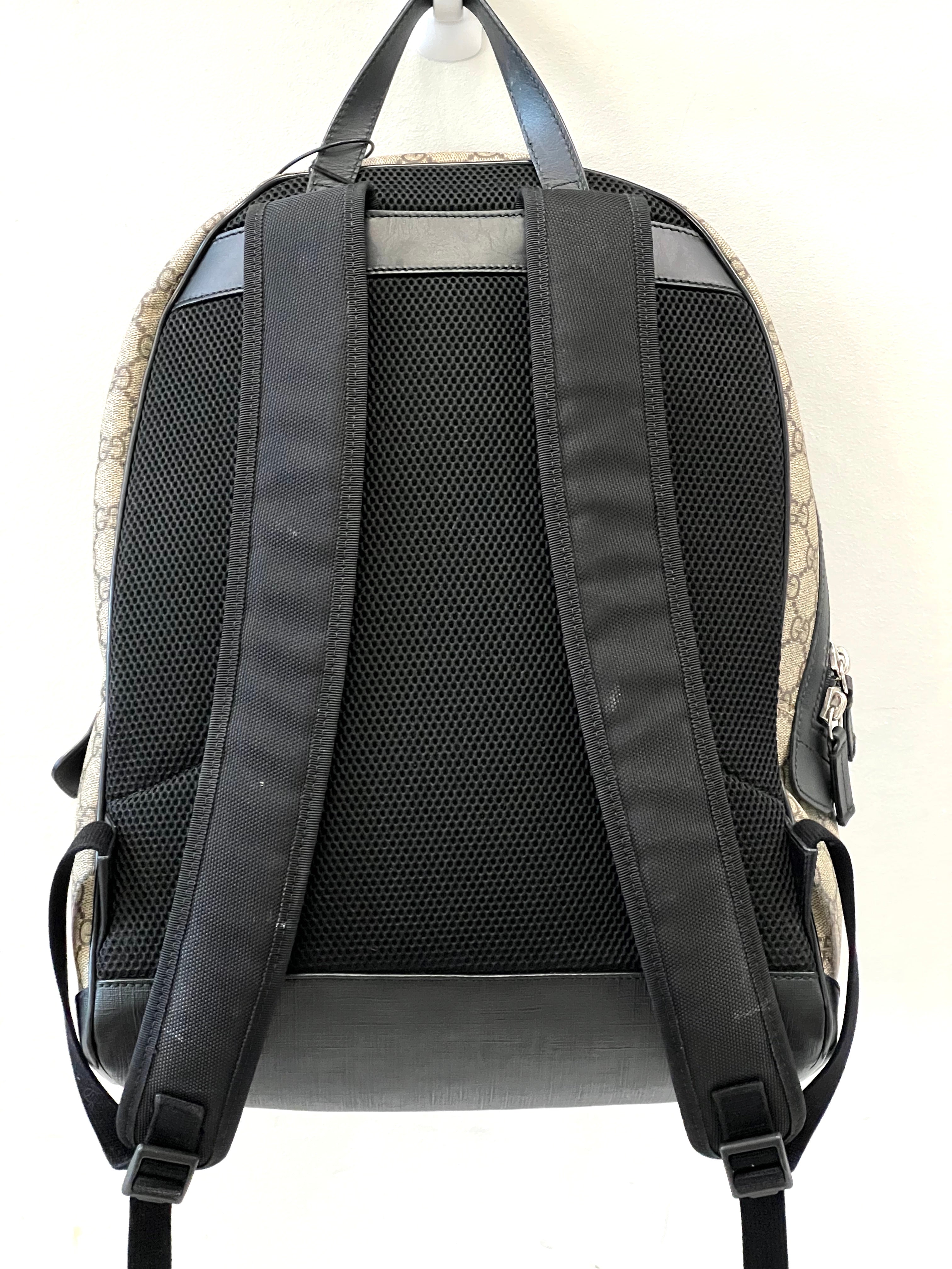 GUCCI GG SUPREME MONOGRAM MEDIUM EDEN DAY BACKPACK