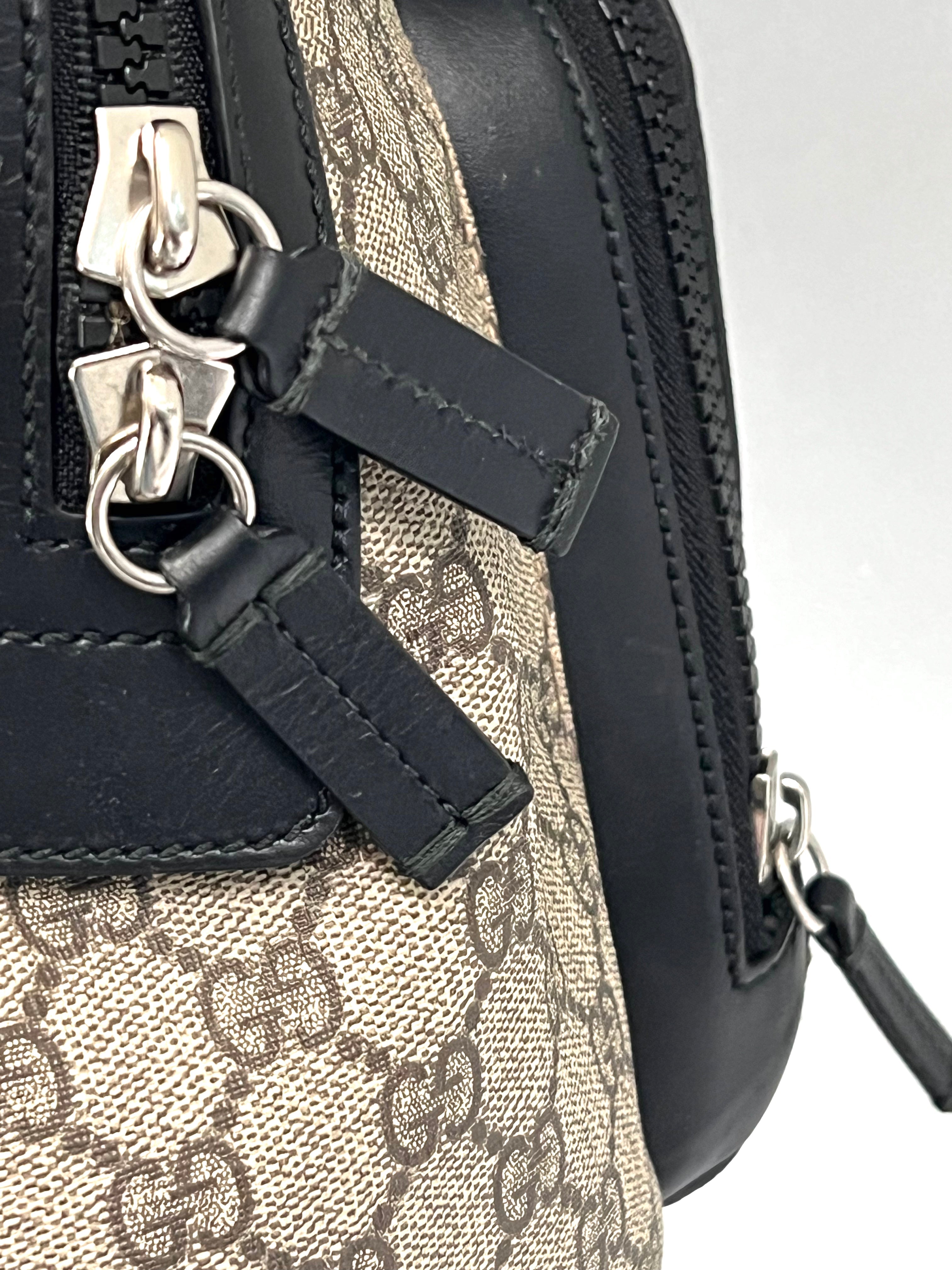 GUCCI GG SUPREME MONOGRAM MEDIUM EDEN DAY BACKPACK