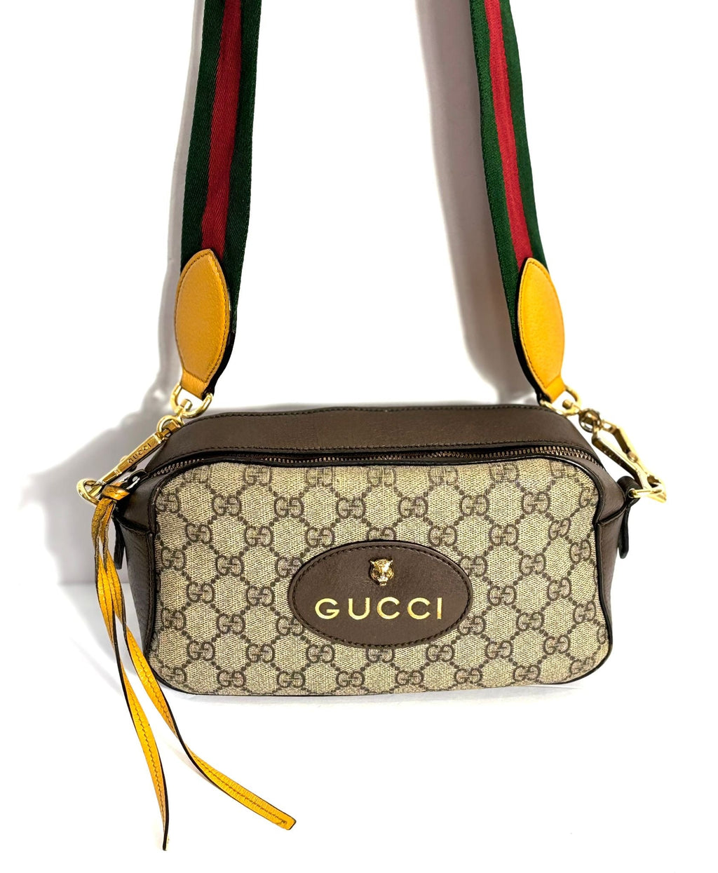 GUCCI NEO VINTAGE GG SUPREME CANVAS MESSENGER BAG