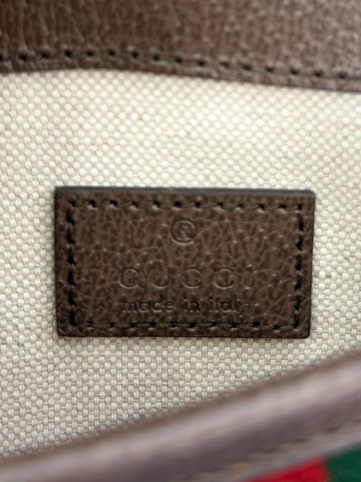 GUCCI GG SUPREME OPHIDIA BELT BAG