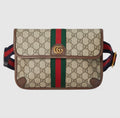 GUCCI GG SUPREME OPHIDIA BELT BAG