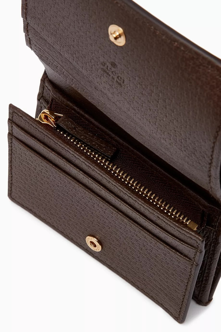 GUCCI BIFOLD GG CANVAS STRAWBERRY WALLET