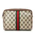 GUCCI GG SUPREME VINTAGE SHERRY LINE POUCH