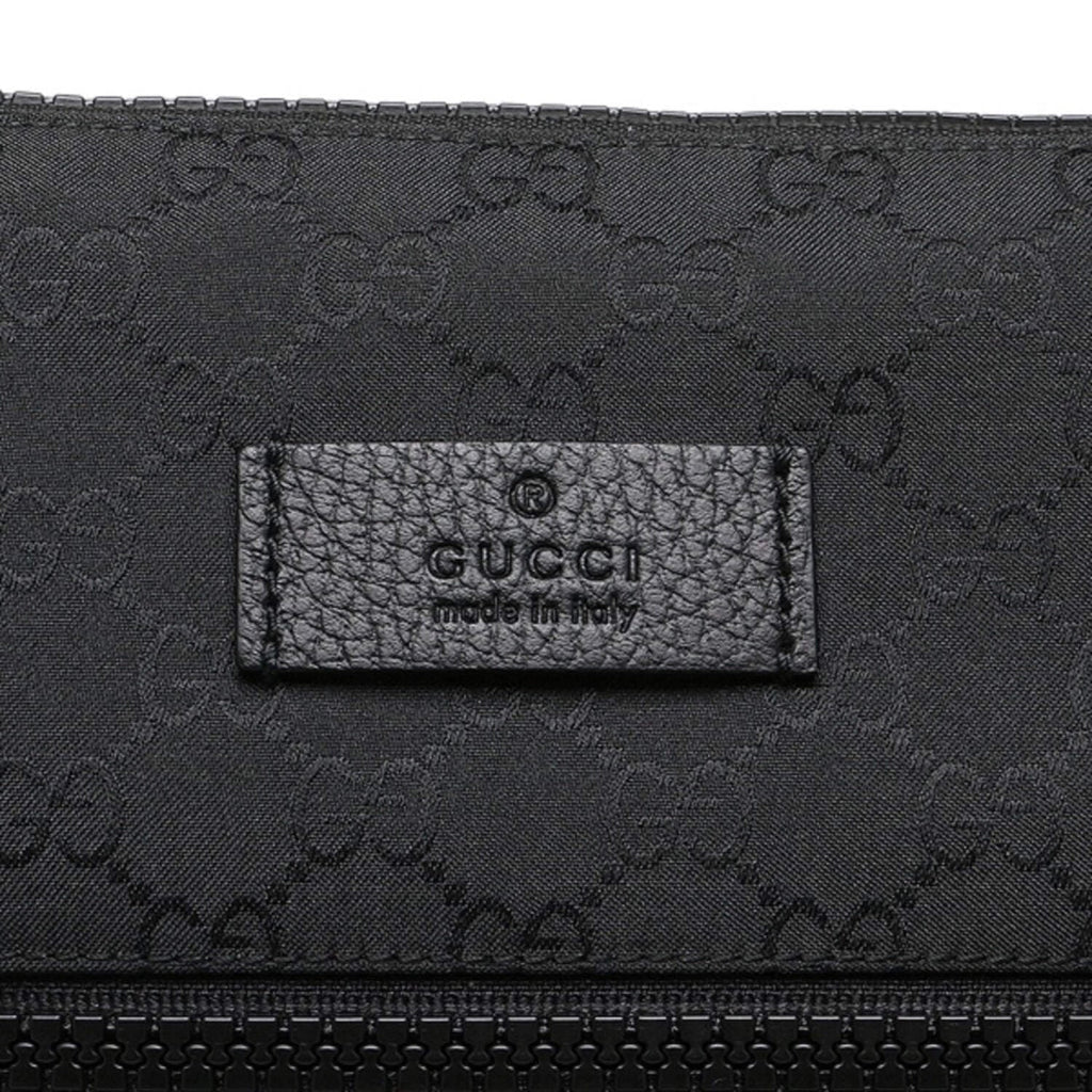 GUCCI VINTAGE GG GUCCISSIMA CANVAS MESSENGER BAG