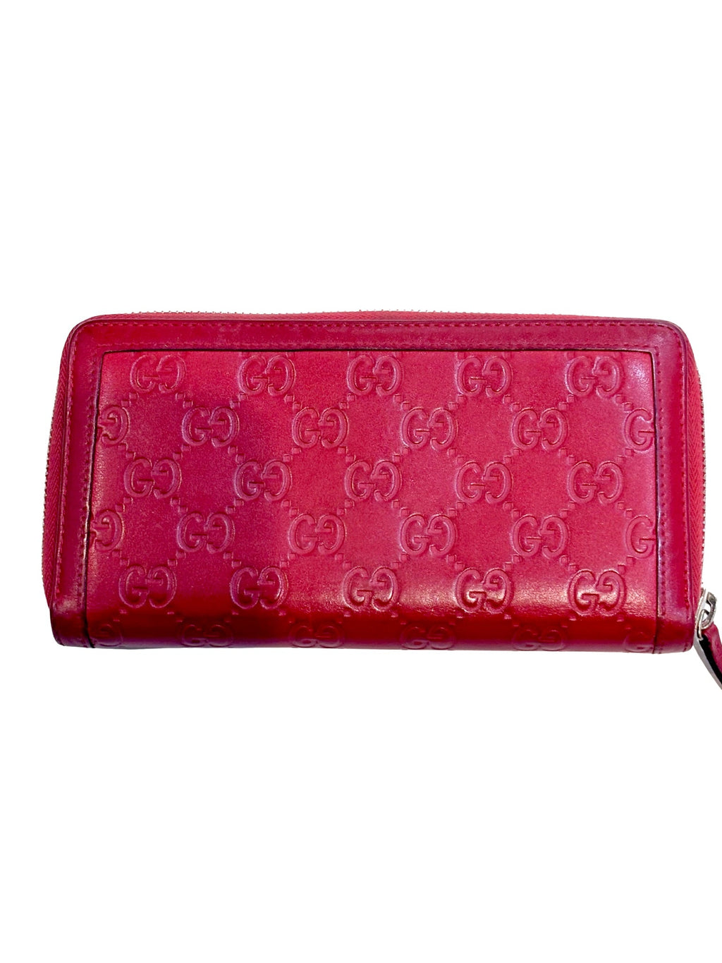 GUCCI GUCCISSIMA SUKEY ZIP-AROUND CONTINENTAL LEATHER WALLET