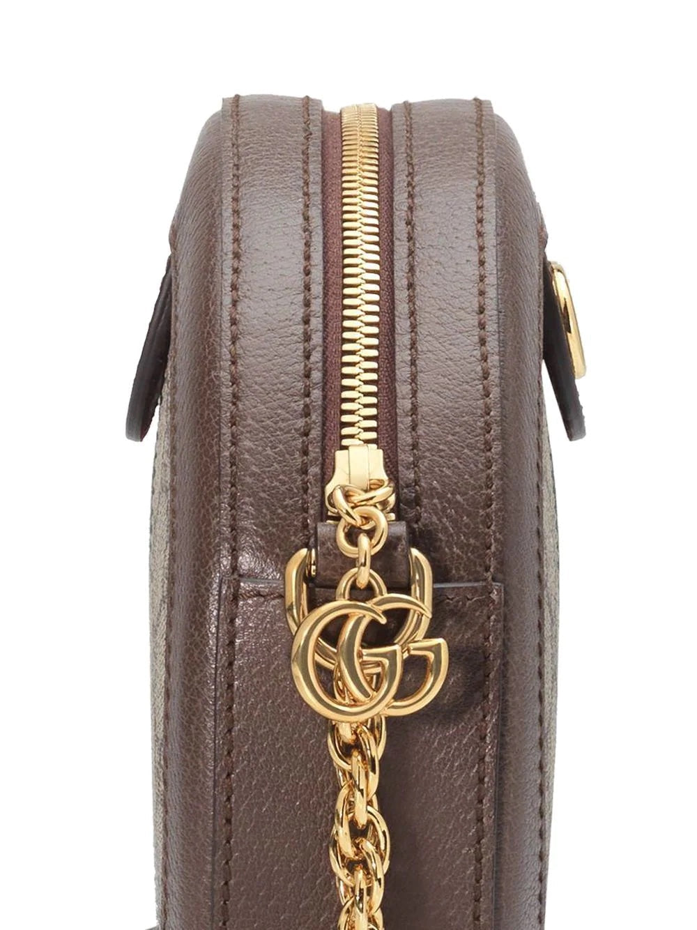 GUCCI MINI OPHIDIA GG SUPREME ROUND BAG