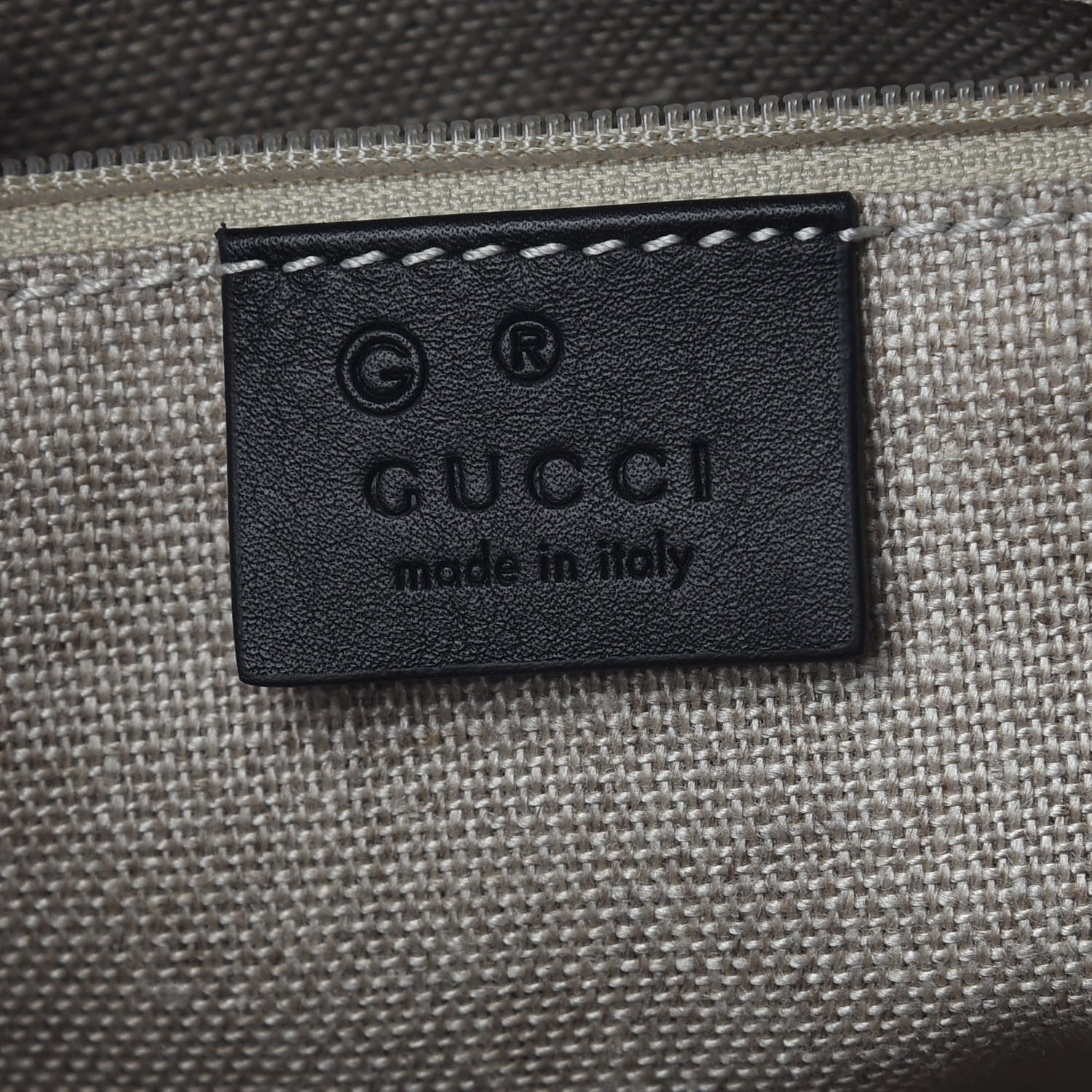 GUCCI MICROGUCCISSIMA LEATHER LARGE CONVERTIBLE TOTE BAG