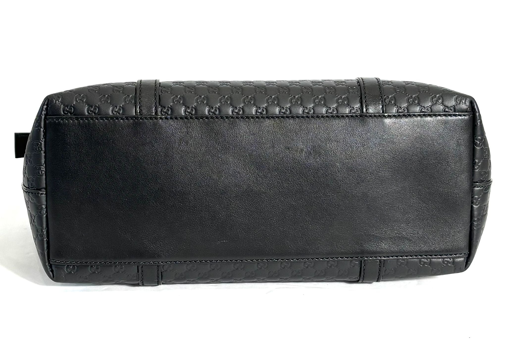 GUCCI MICROGUCCISSIMA LEATHER LARGE CONVERTIBLE TOTE BAG
