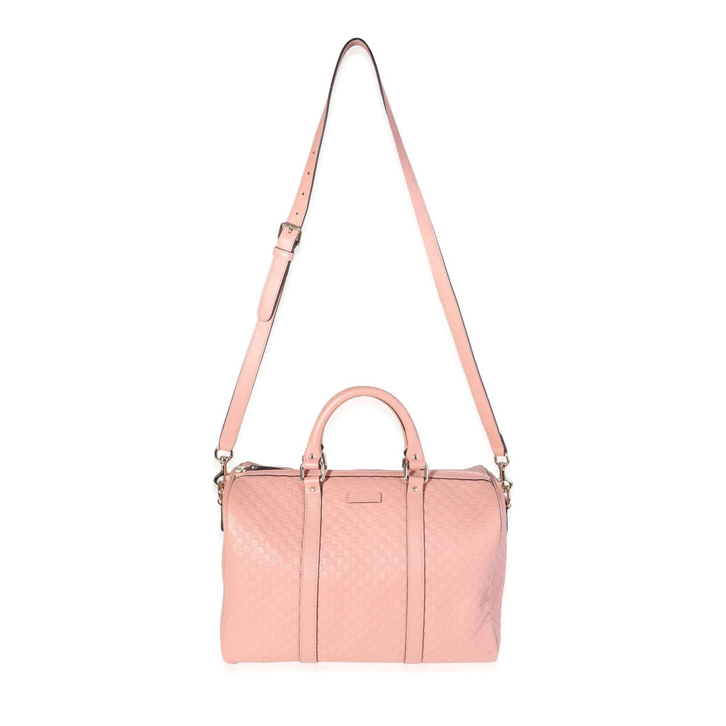 GUCCI MICRO GUCCISSIMA LEATHER BOSTON BAG