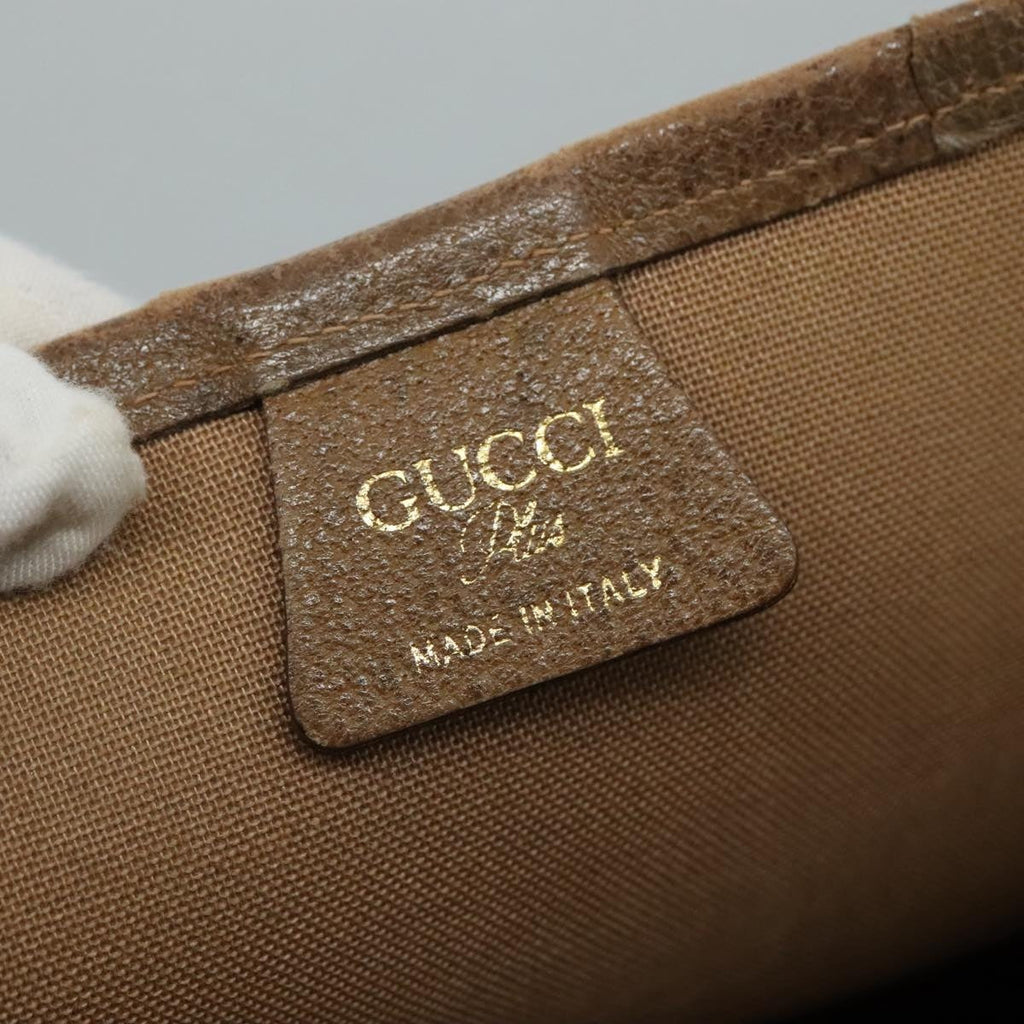 GUCCI PLUS GG SUPREME WEB SHERRY LINE TOTE BAG