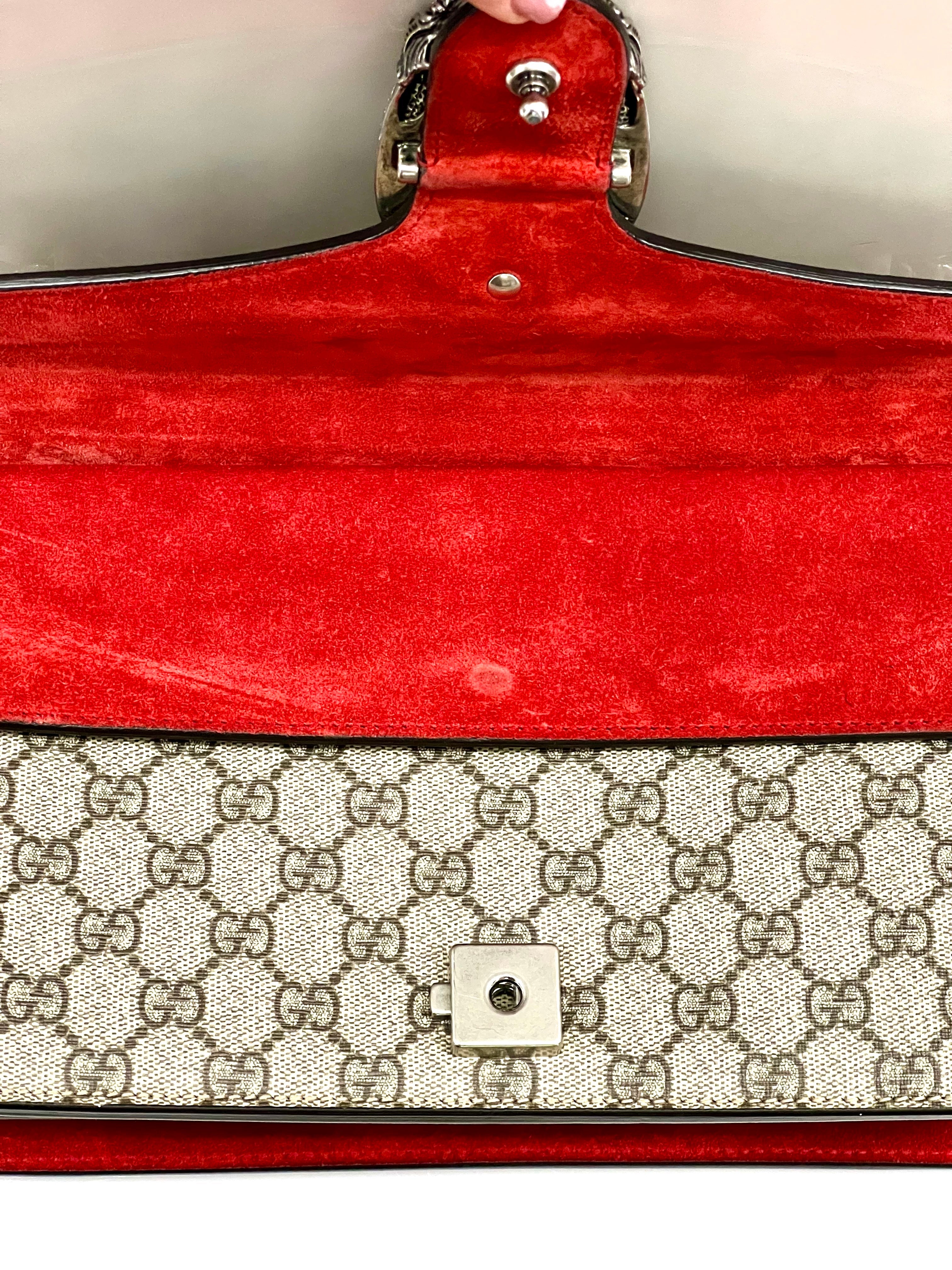 GUCCI GG SUPREME SMALL DIONYSUS SHOULDER BAG