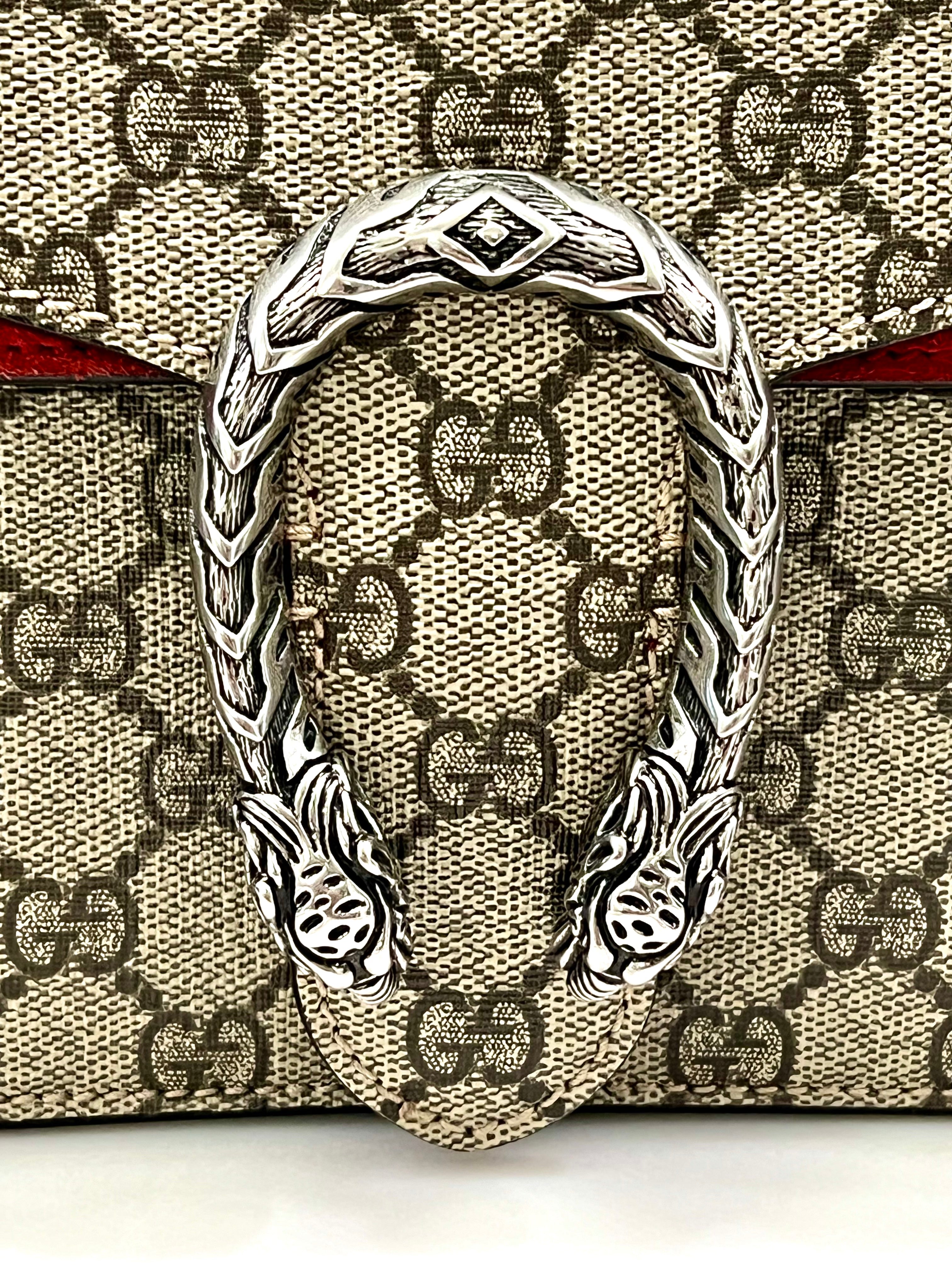 GUCCI GG SUPREME SMALL DIONYSUS SHOULDER BAG