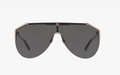 GUCCI MEN'S RUTHENIUM SUNGLASSES