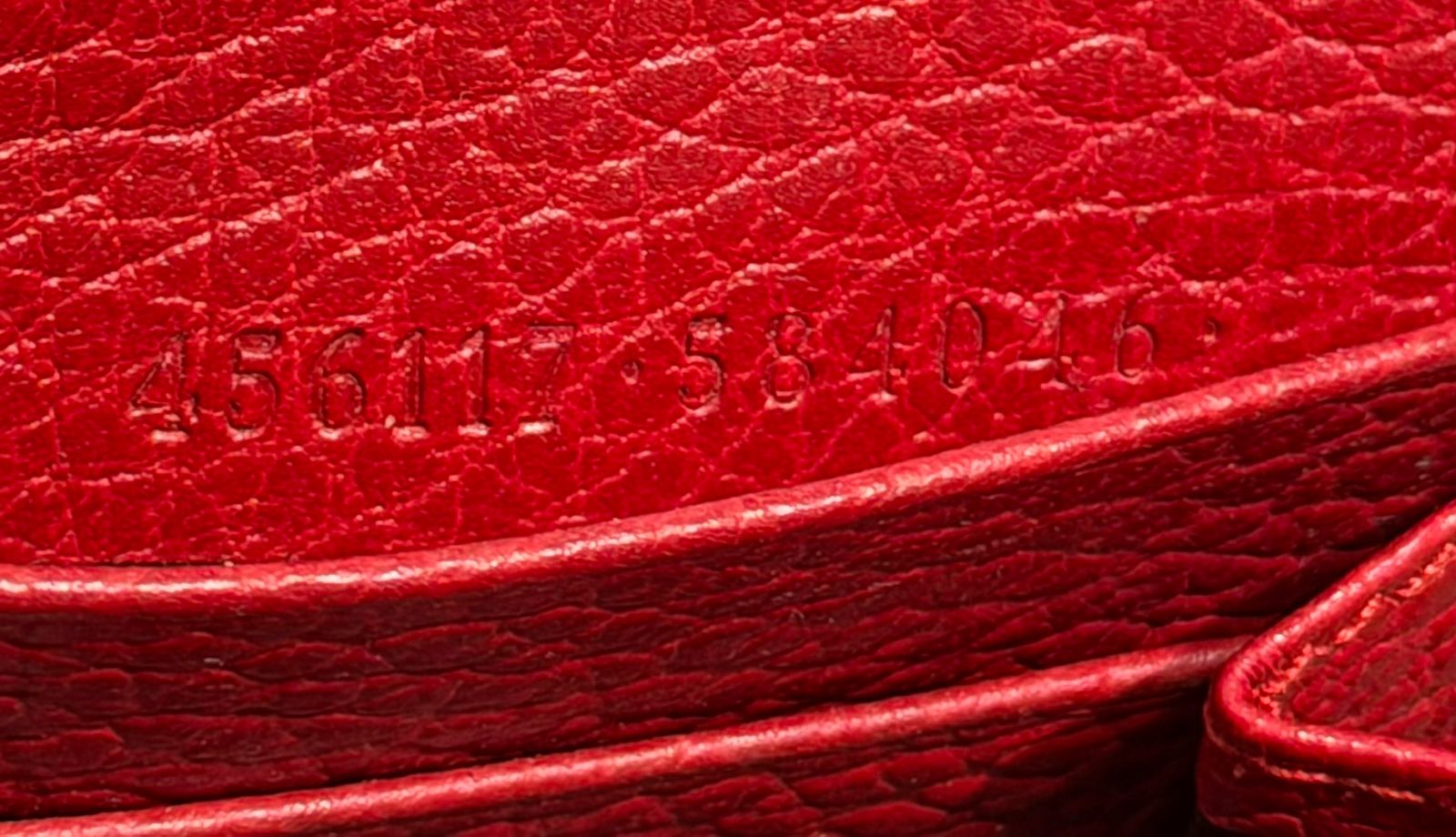 GUCCI GG MARMONT CALFSKIN LEATHER ZIP AROUND WALLET