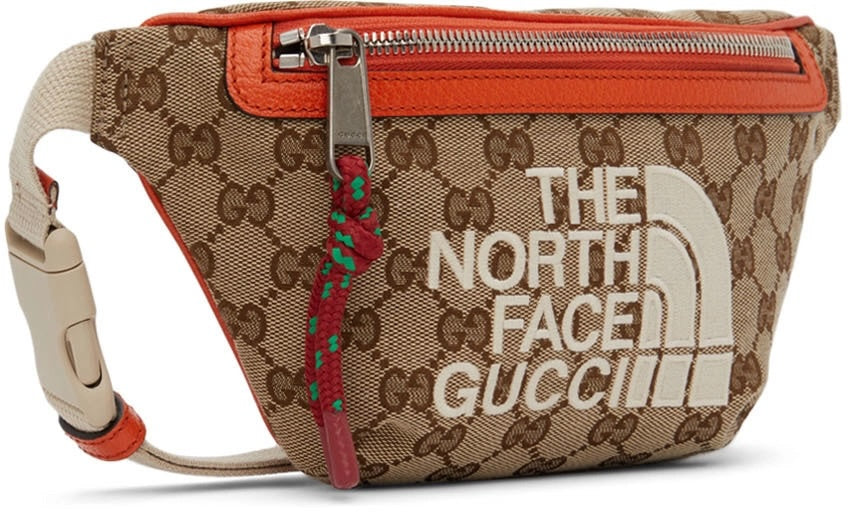GUCCI X THE NORTH FACE LIMITED EDITION MONOGRAM BELT BAG