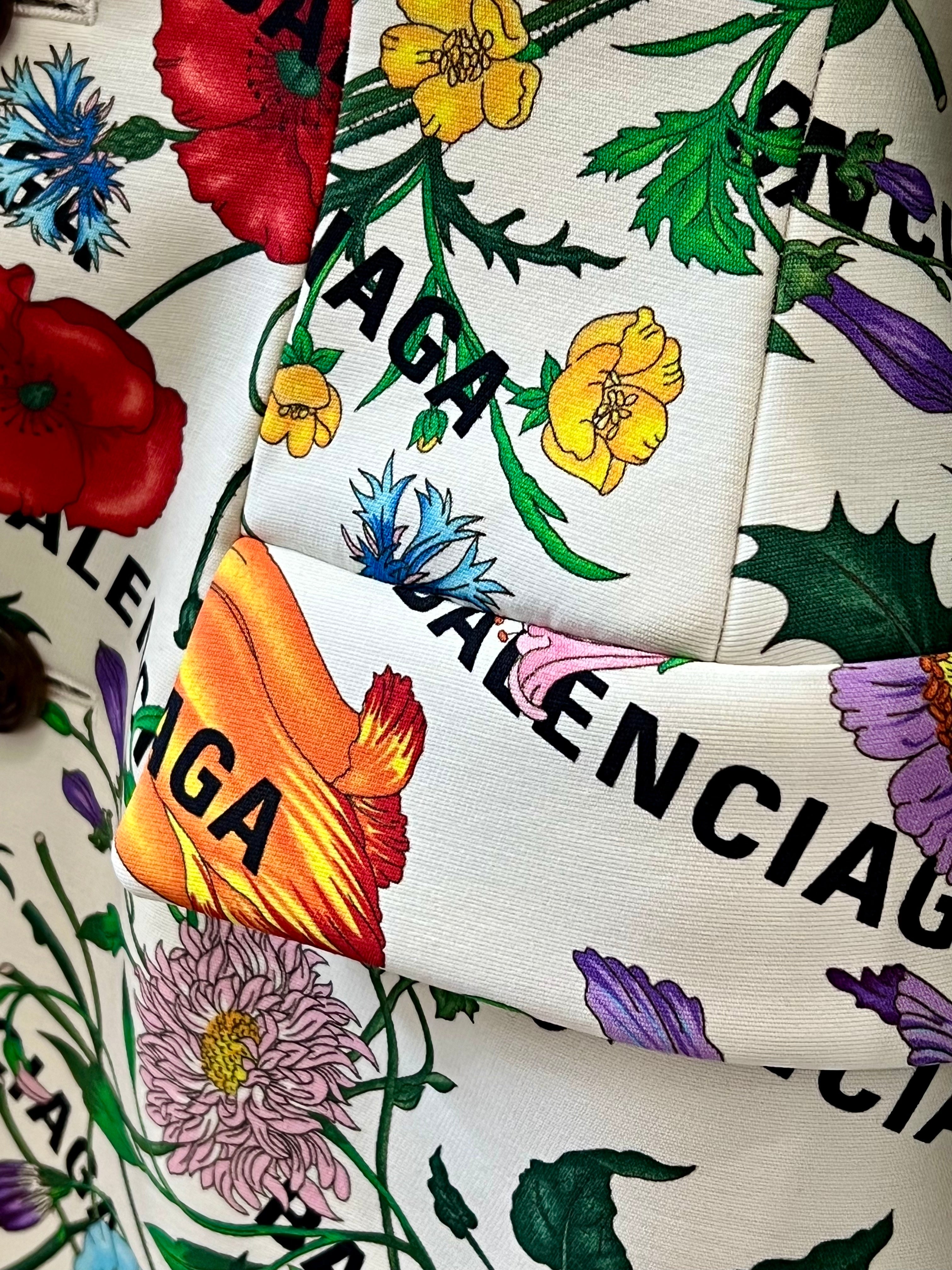 GUCCI X BALENCIAGA FLORAL THE HACKER PROJECT BLAZER