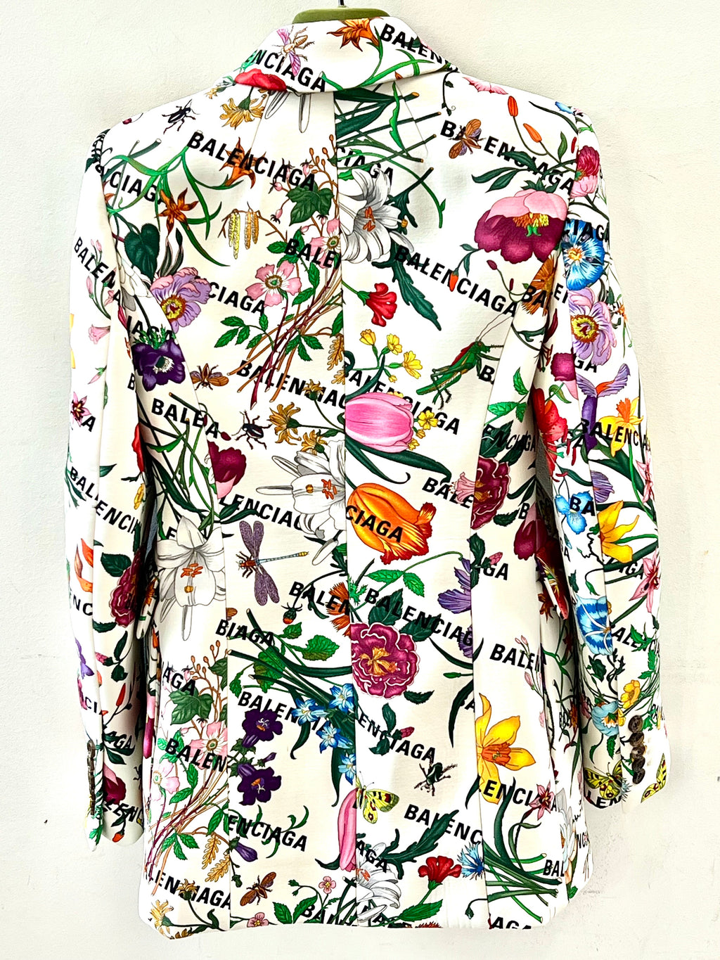 GUCCI X BALENCIAGA FLORAL THE HACKER PROJECT BLAZER