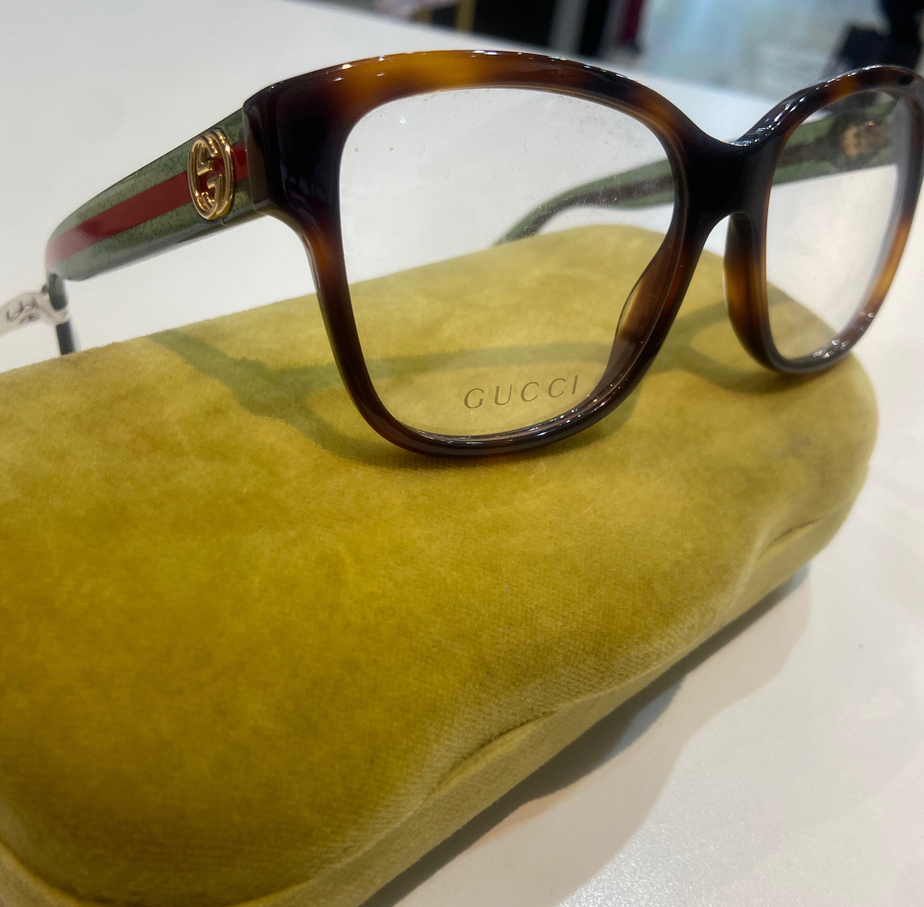 GUCCI SQUARE GG0038ON EYEGLASSES