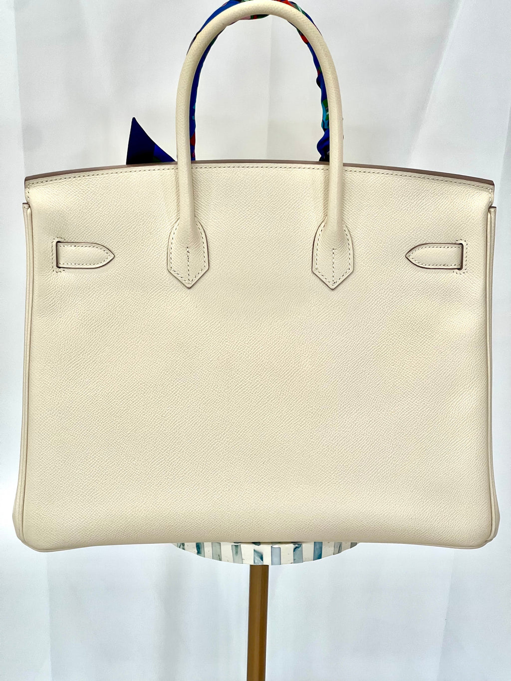 HERMÈS BIRKIN 35 CRAIE EPSOM LEATHER GOLD HARDWARE HANDBAG