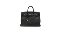 HERMÈS BIRKIN 40 CLEMENCE LEATHER PALLADIUM HARDWARE