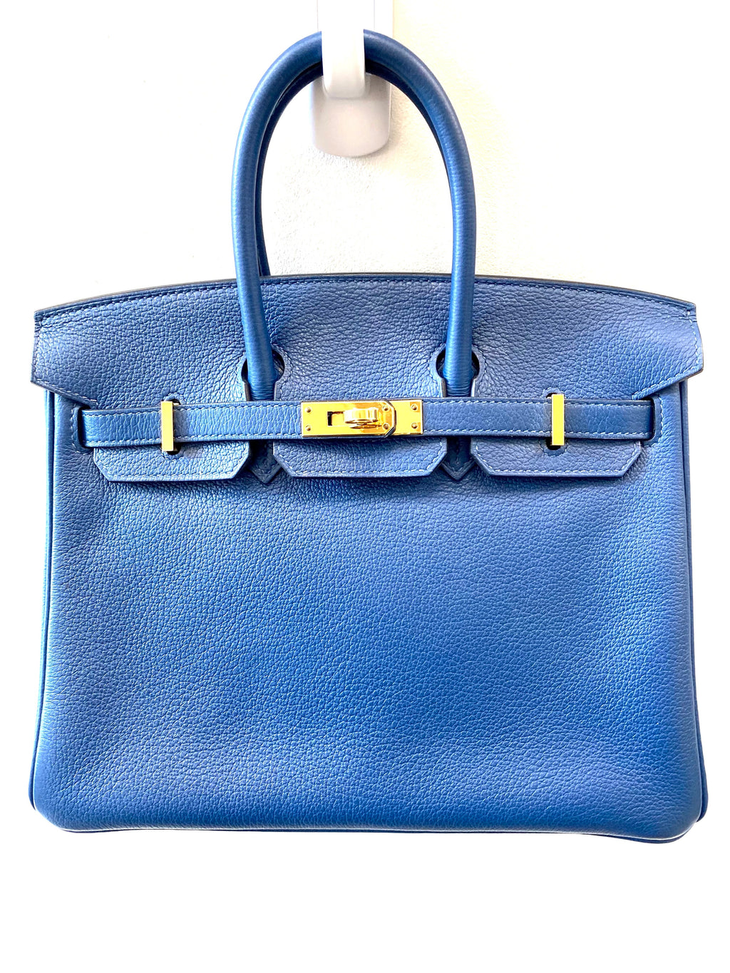 HERMÈS BIRKIN 25 TOGO LEATHER GOLD HARDWARE HANDBAG