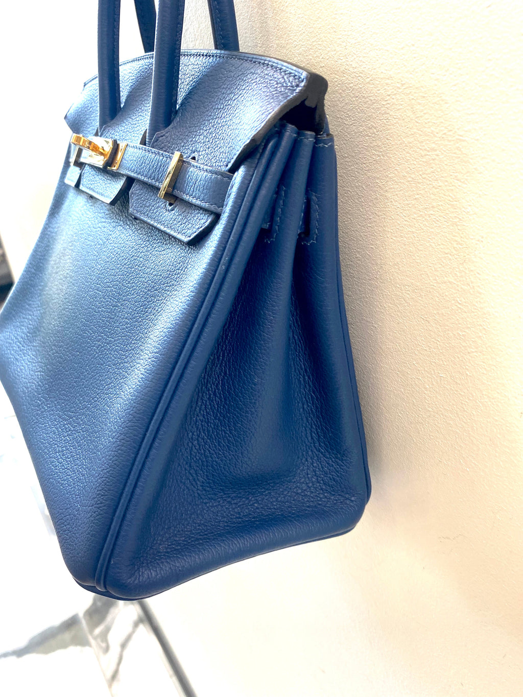 HERMÈS BIRKIN 25 TOGO LEATHER GOLD HARDWARE HANDBAG