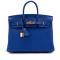 HERMÈS BIRKIN 25 TOGO LEATHER GOLD HARDWARE HANDBAG