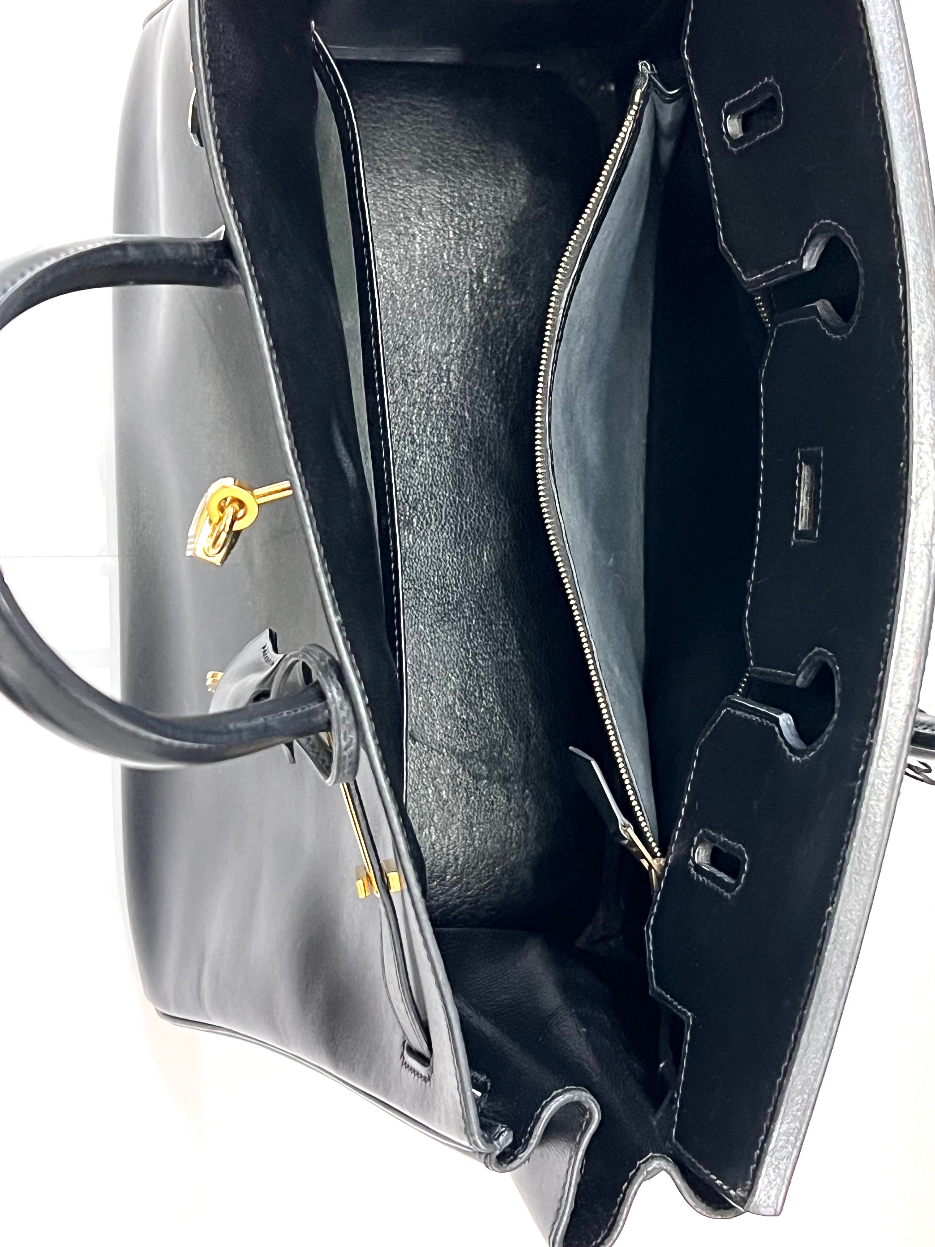 HERMÈS TOGO BIRKIN 35 IN BLUE JEAN-HS