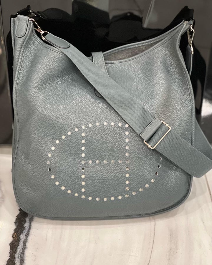 HERMÈS CLEMENCE EVELYNE III TGM SHOULDER BAG