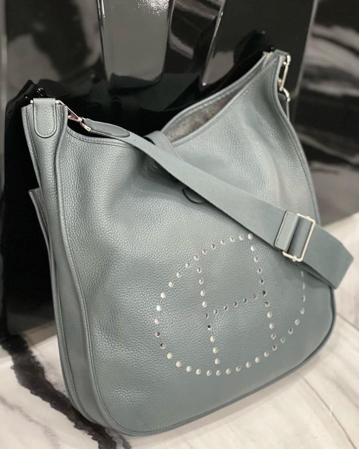 HERMÈS CLEMENCE EVELYNE III TGM SHOULDER BAG