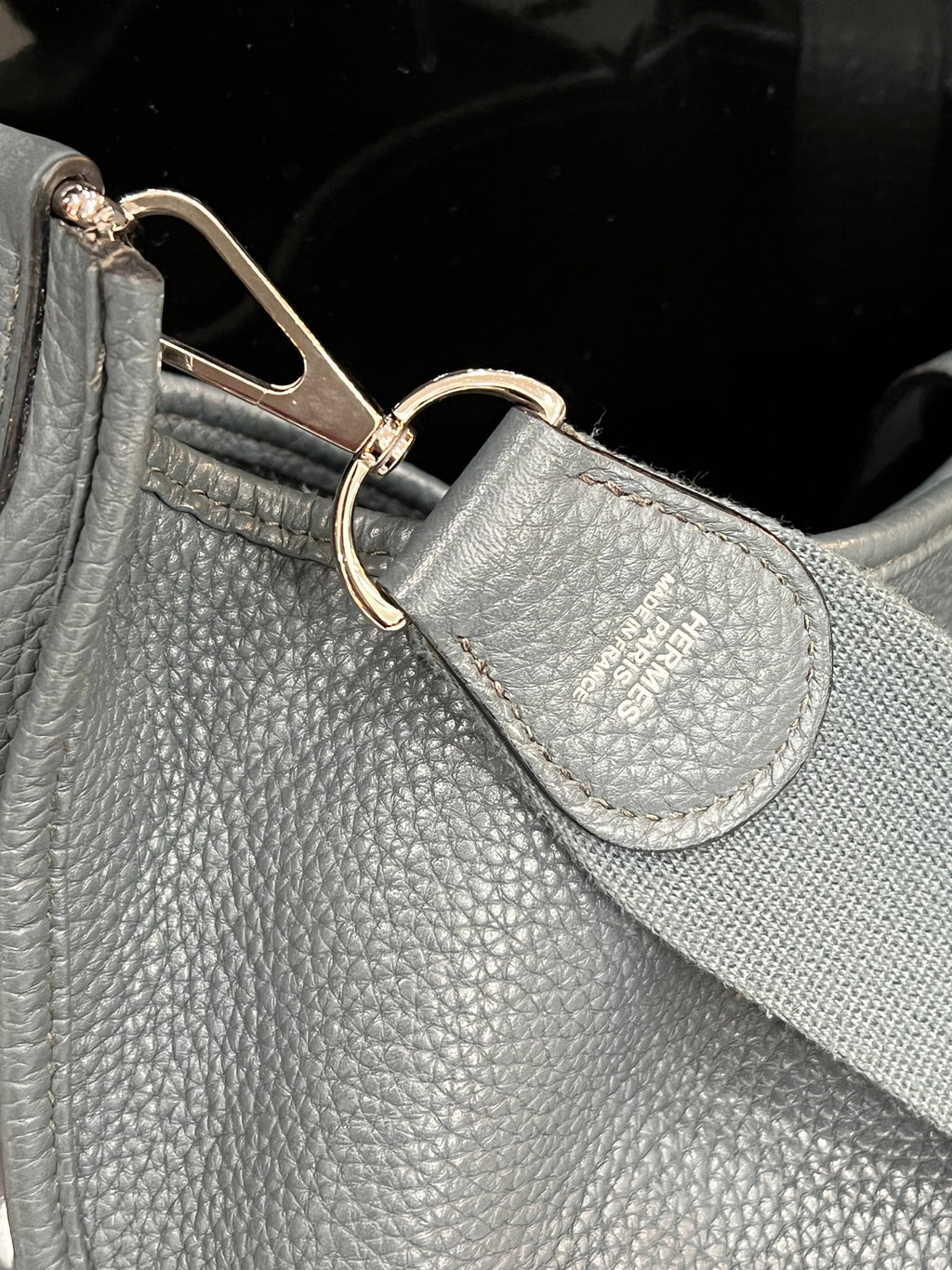 HERMÈS CLEMENCE EVELYNE III TGM SHOULDER BAG