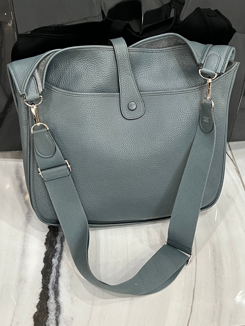 HERMÈS CLEMENCE EVELYNE III TGM SHOULDER BAG
