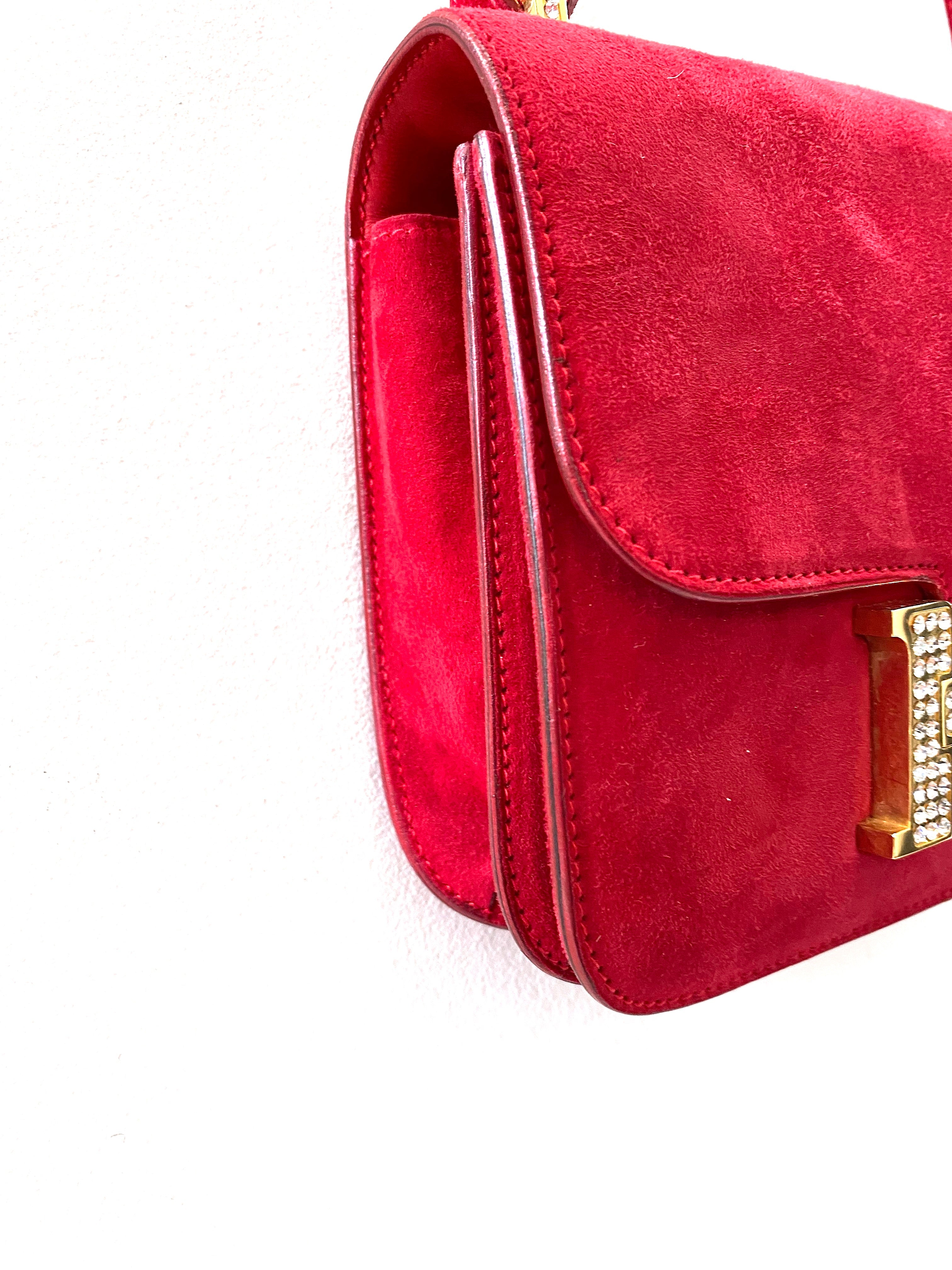 HERMÈS CONSTANCE 18 ROUGE SHOULDER BAG