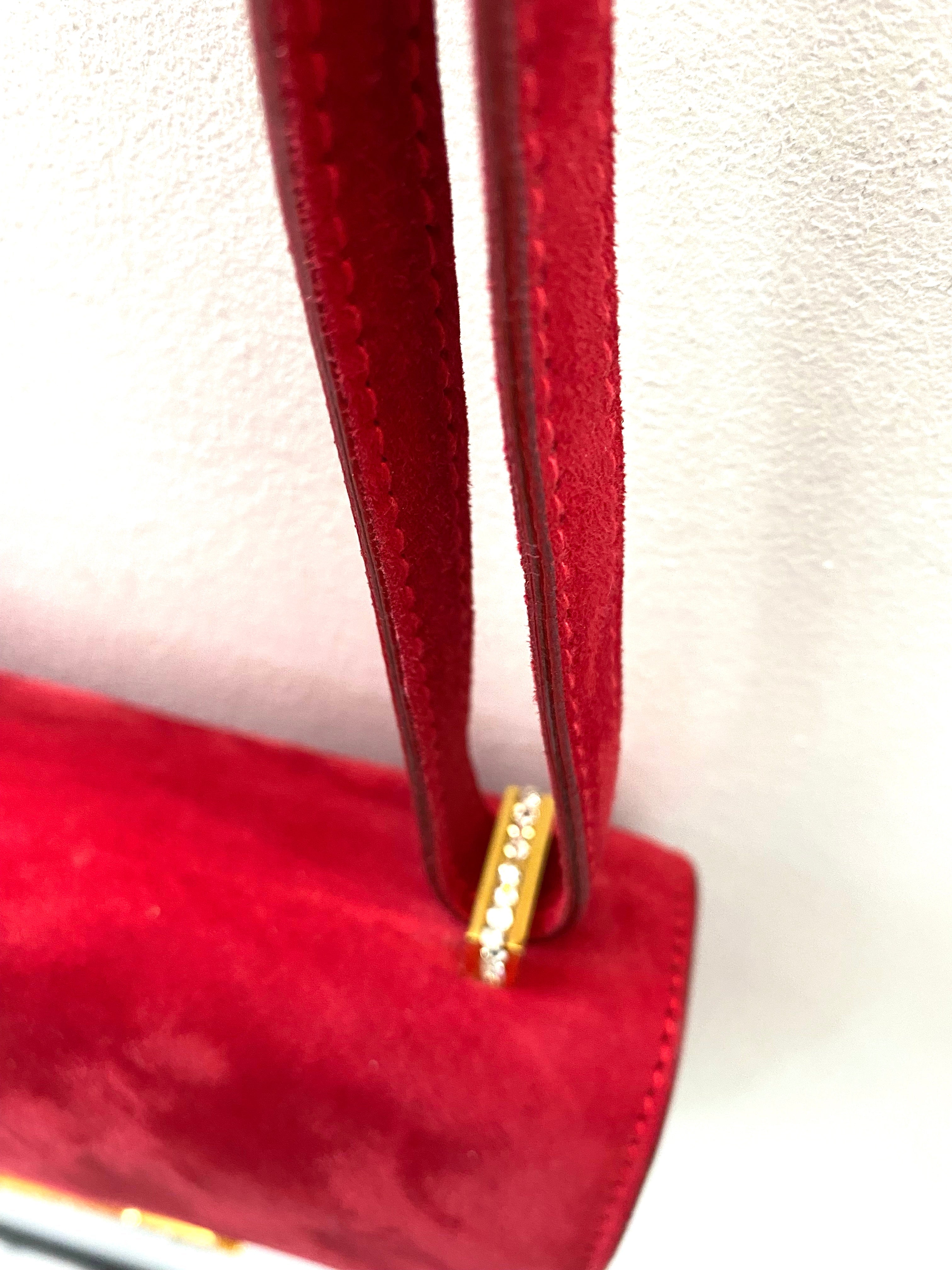 HERMÈS CONSTANCE 18 ROUGE SHOULDER BAG