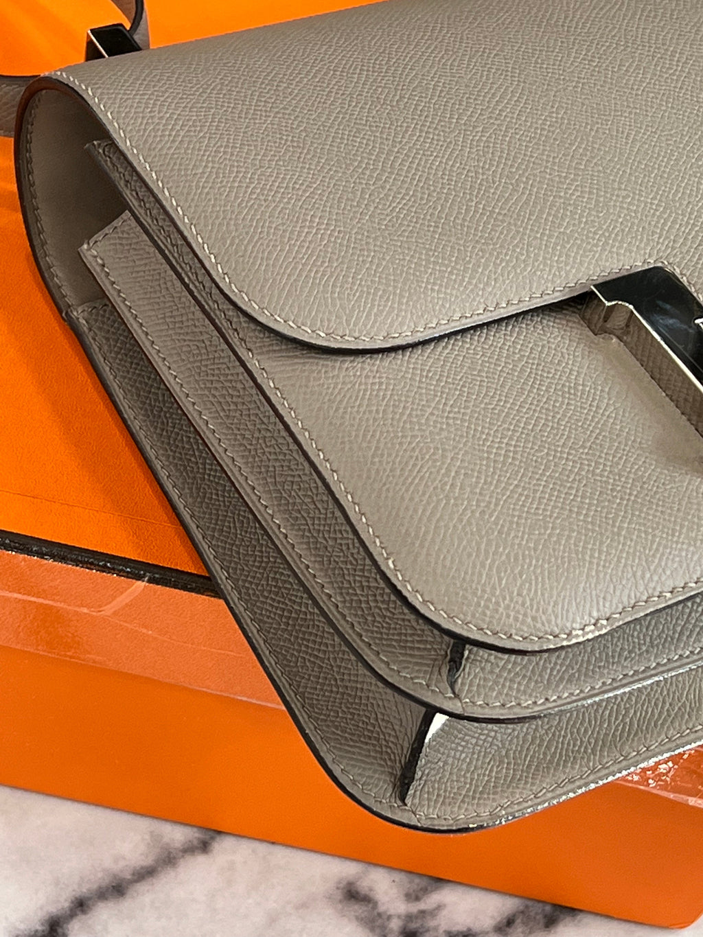HERMÈS CONSTANCE 24 EPSOM PALLADIUM HARDWARE