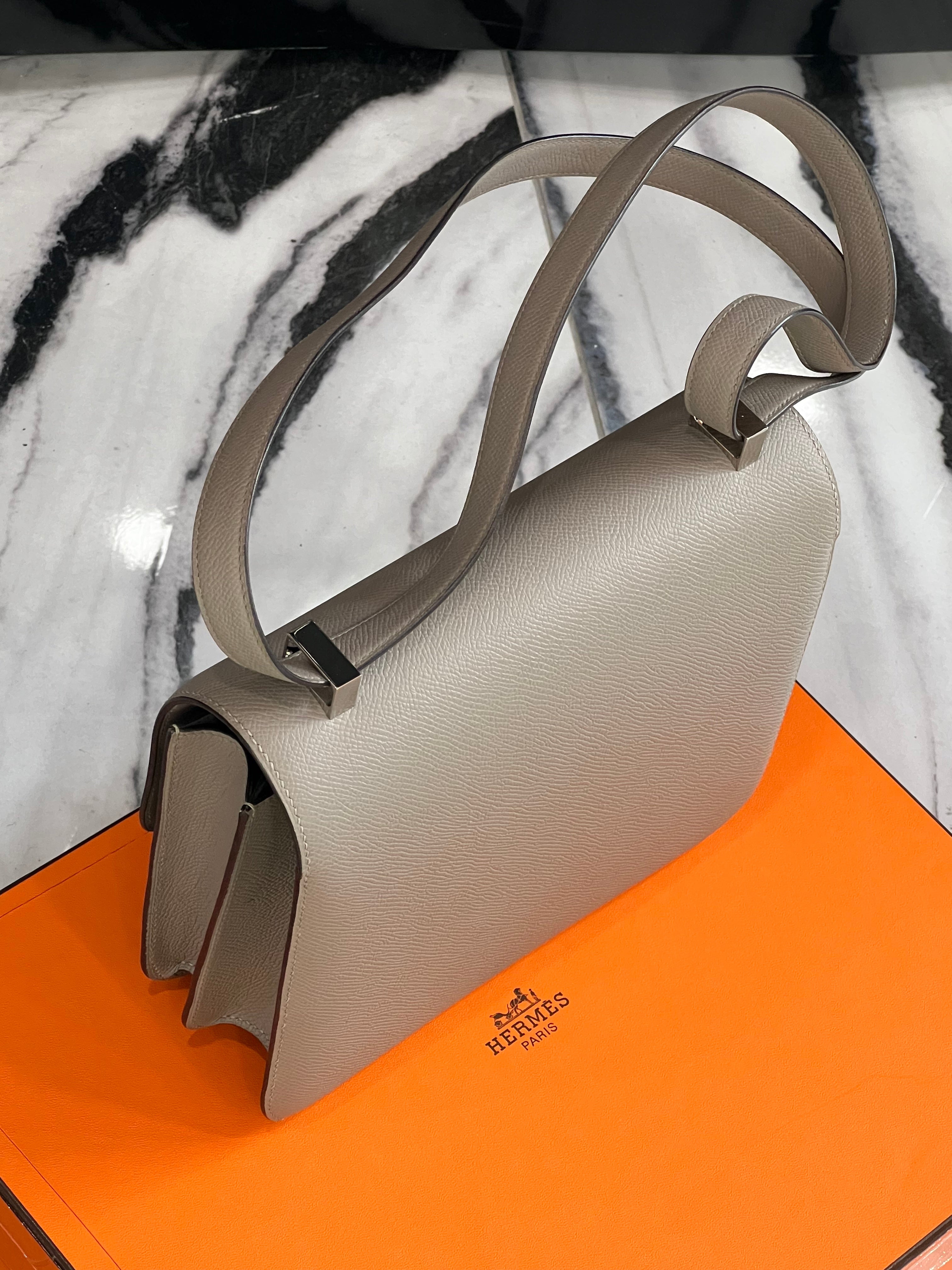 HERMÈS CONSTANCE 24 EPSOM PALLADIUM HARDWARE