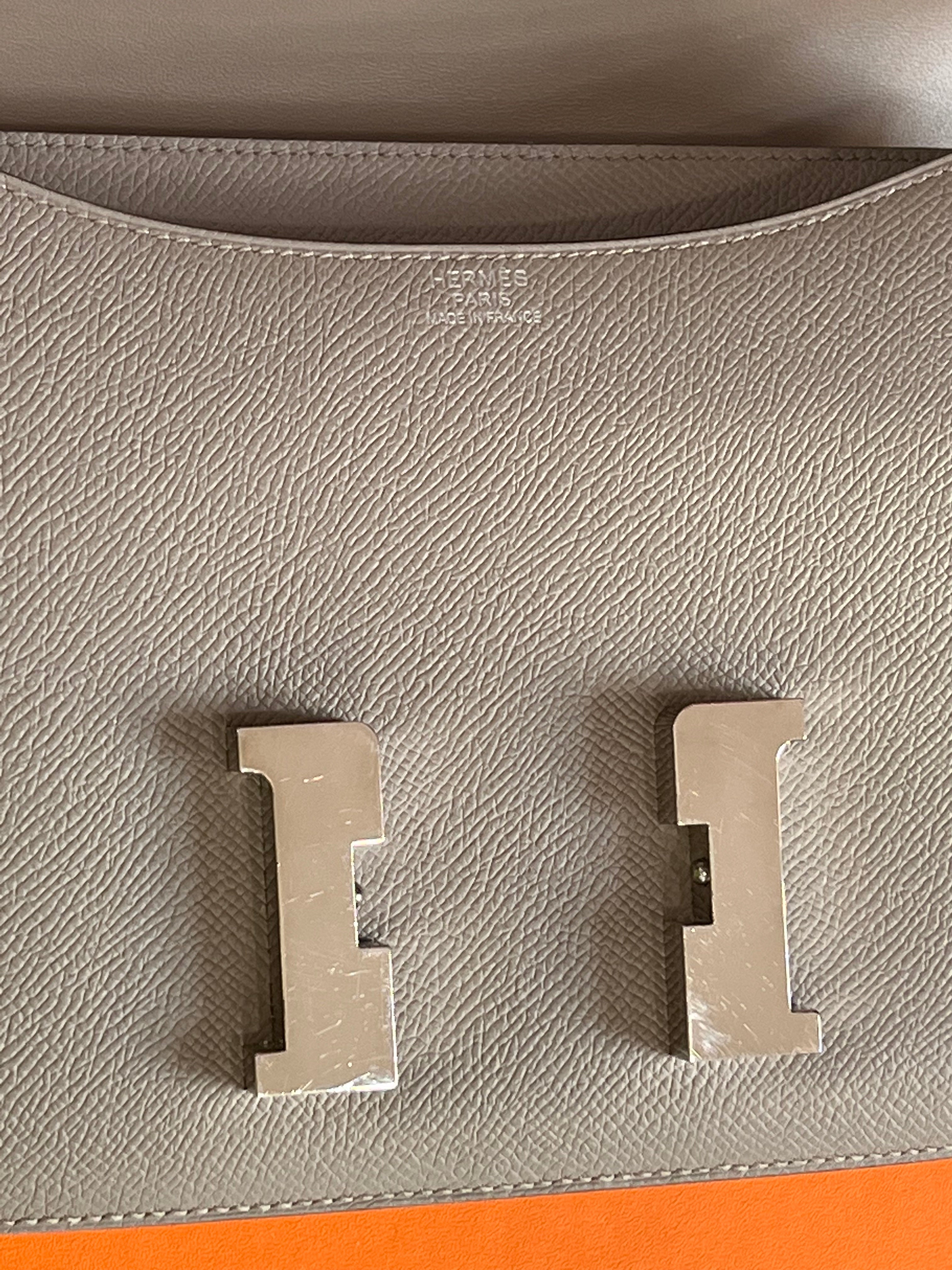 HERMÈS CONSTANCE 24 EPSOM PALLADIUM HARDWARE