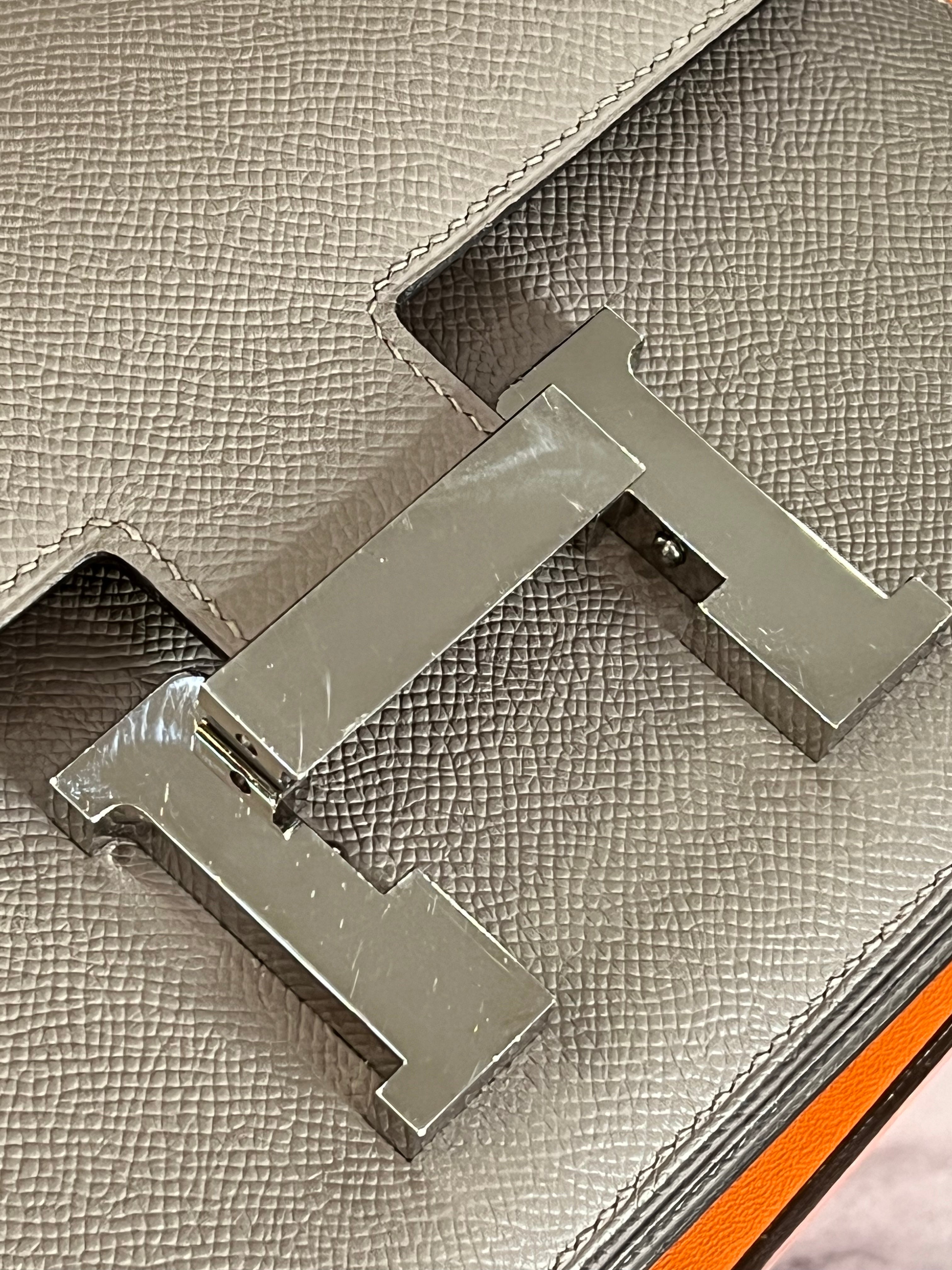 HERMÈS CONSTANCE 24 EPSOM PALLADIUM HARDWARE