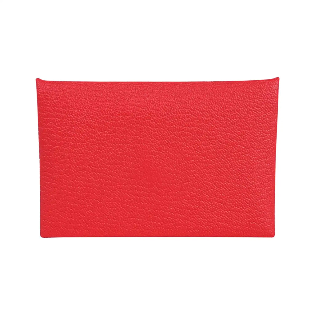 HERMÈS EPSOM LEATHER CALVI DUO CARD HOLDER