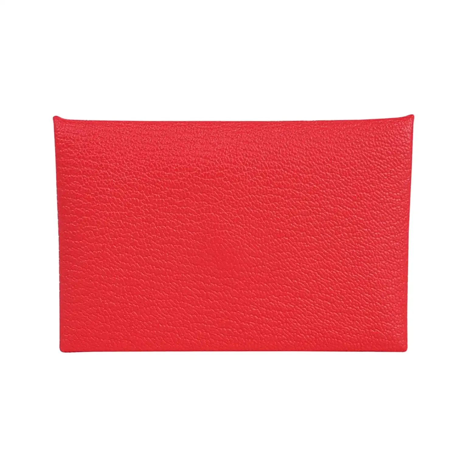 HERMÈS EPSOM LEATHER CALVI DUO CARD HOLDER