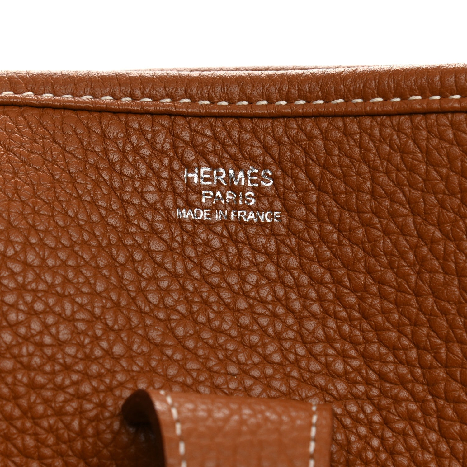 HERMÈS TAURILLON CLEMENCE EVELYNE III GM BAG