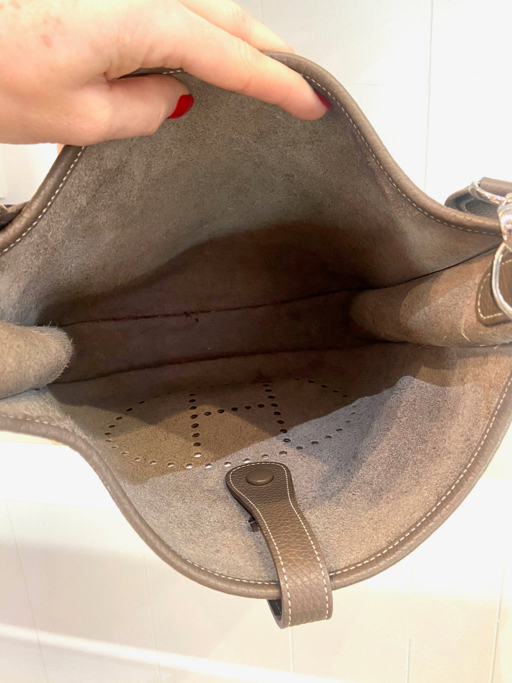HERMÈS  EVELYNE III CLEMENCE SHOULDER BAG