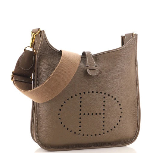 HERMÈS  EVELYNE III CLEMENCE SHOULDER BAG