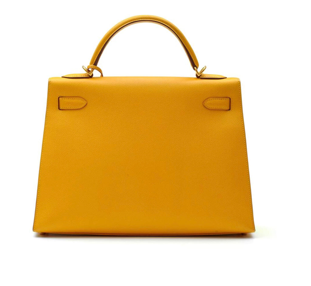HERMÈS EPSOM LEATHER KELLY 28 SELLIER