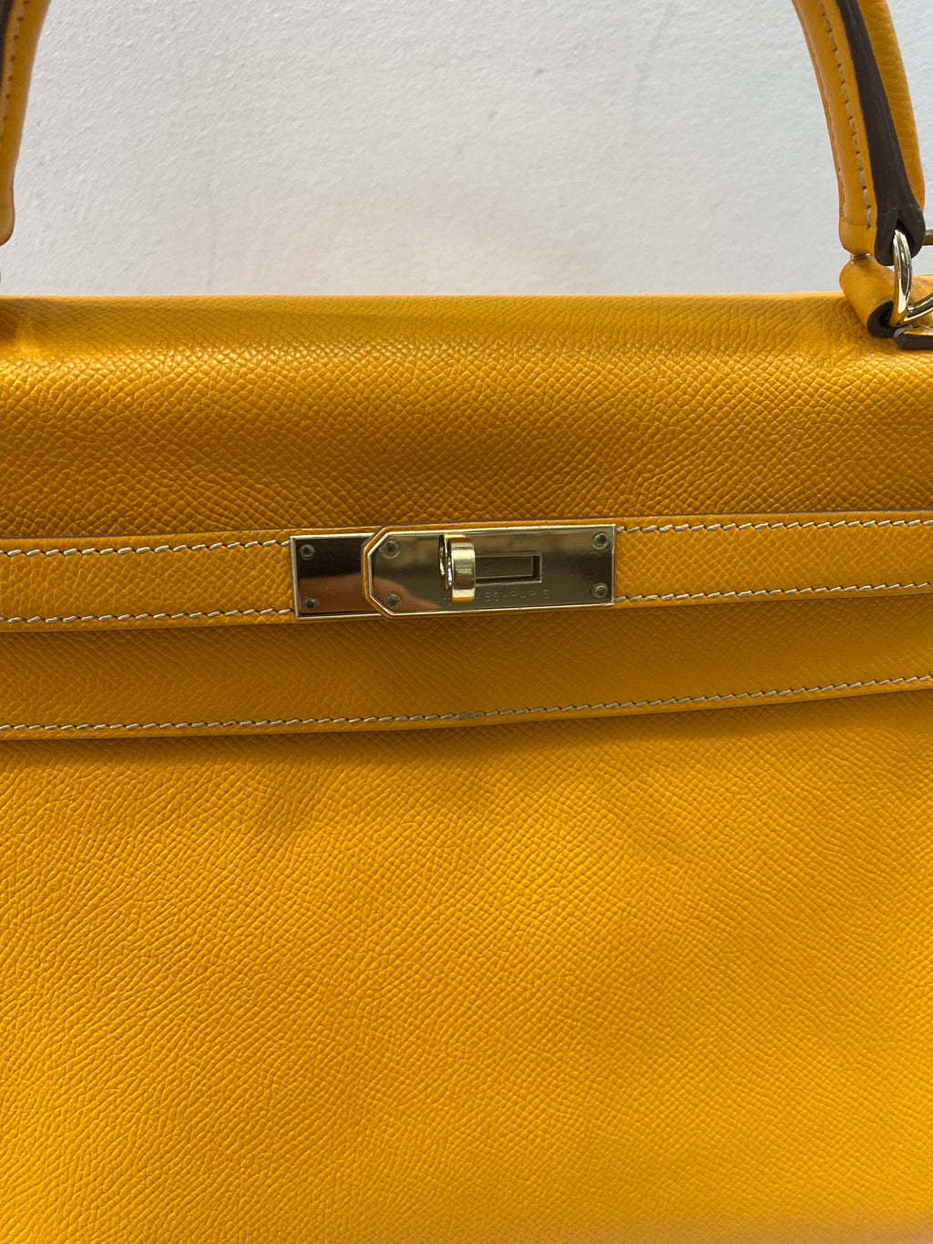 HERMÈS EPSOM LEATHER KELLY 28 SELLIER