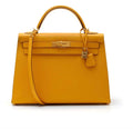 HERMÈS EPSOM LEATHER KELLY 28 SELLIER