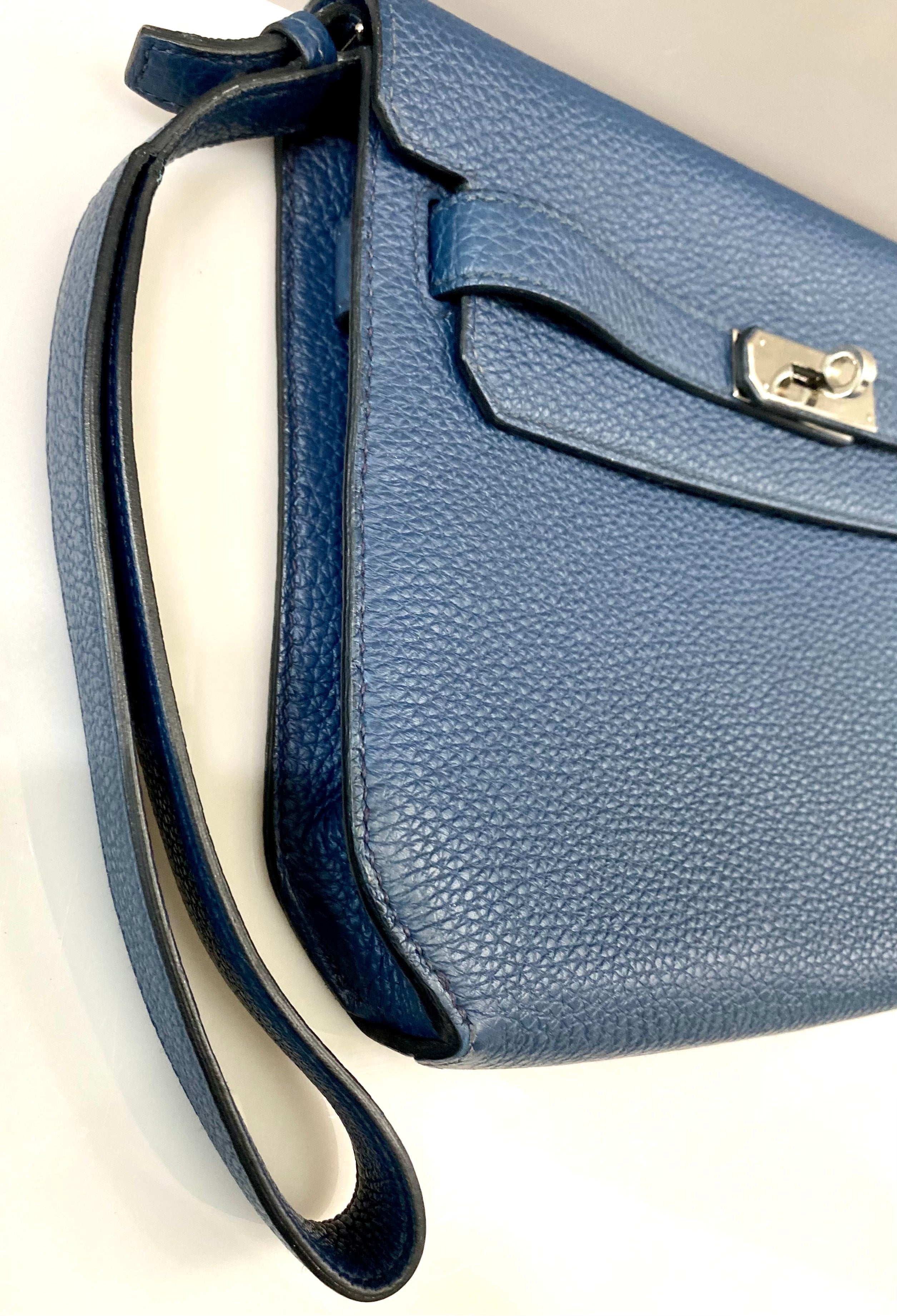 HERMÈS KELLY DEPECHES 25 TOGO LEATHER POUCH/CUTCH BAG
