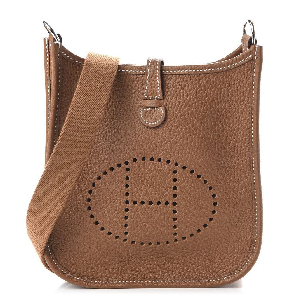 HERMÈS TAURILLON CLEMENCE MINI EVELYN TPM SHOULDER BAG