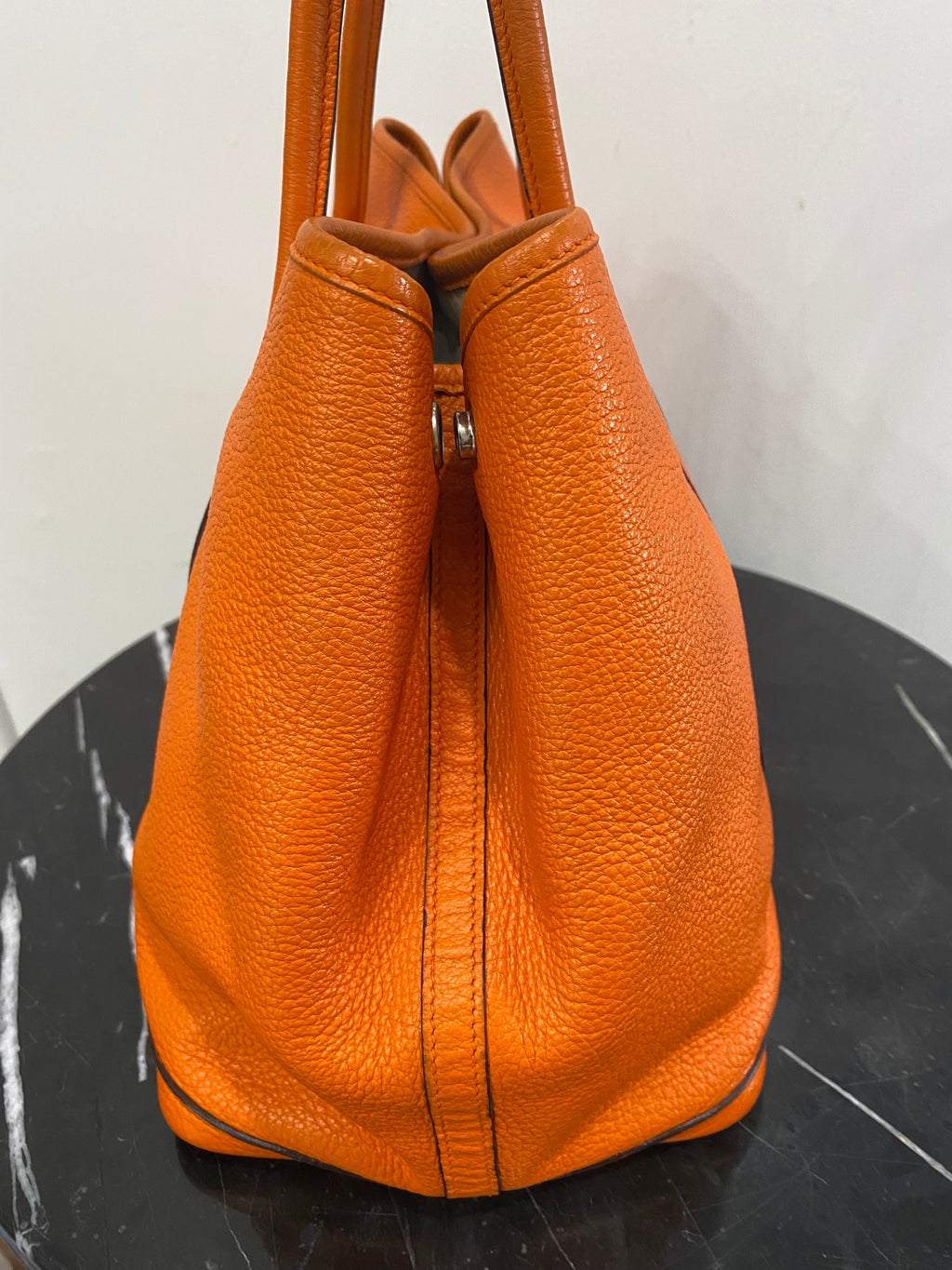 HERMÈS NEGONDA LEATHER GARDEN PARTY 36 TOTE BAG-HS